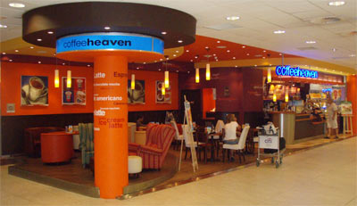 Coffe Shop at Prague Airport